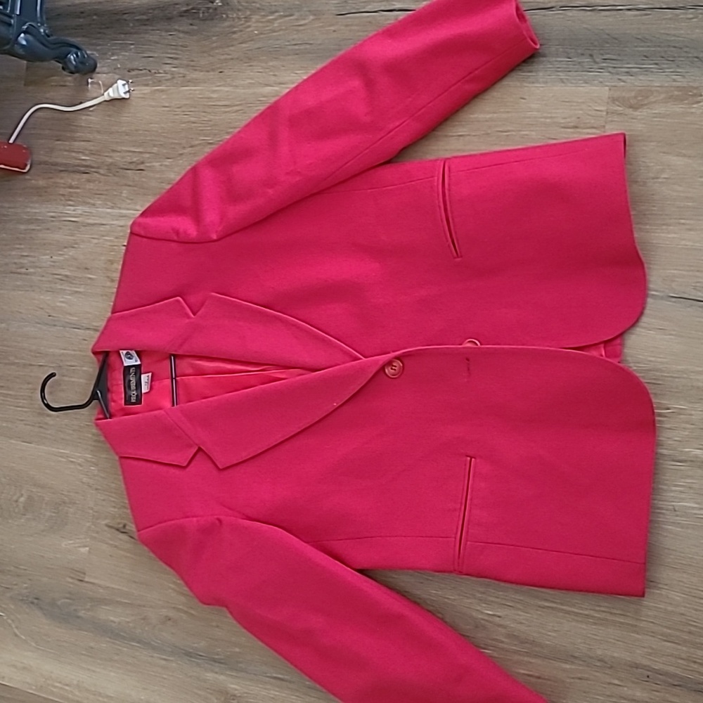 Pink blazer
